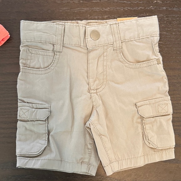 Kids Polo Shirt in Orange and White - Picture 4 of 6